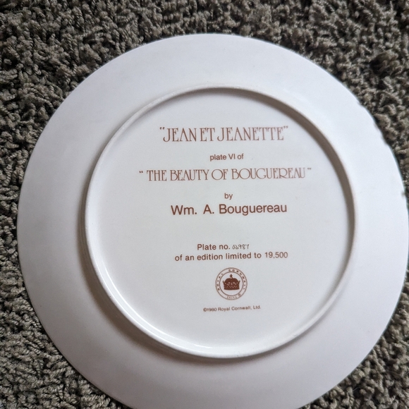 William a. Bouguereau plates - Picture 11 of 13